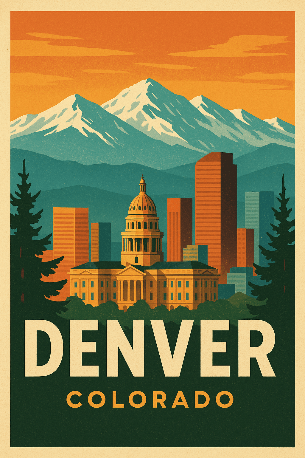 Denver skyline