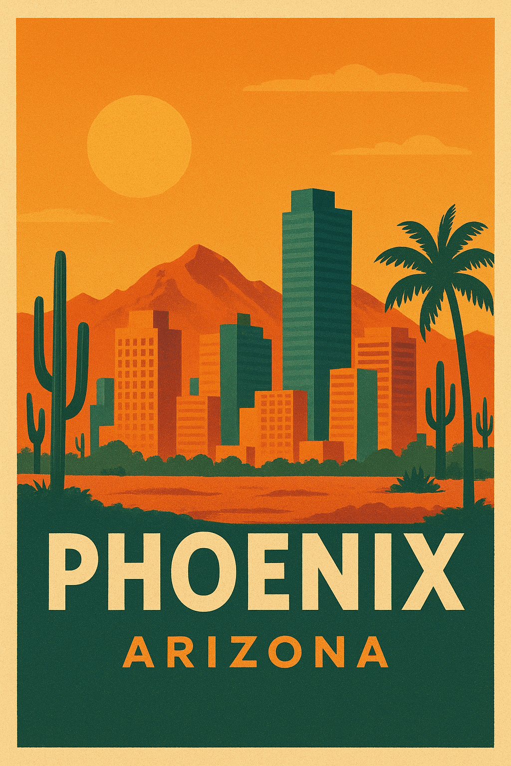 Phoenix skyline