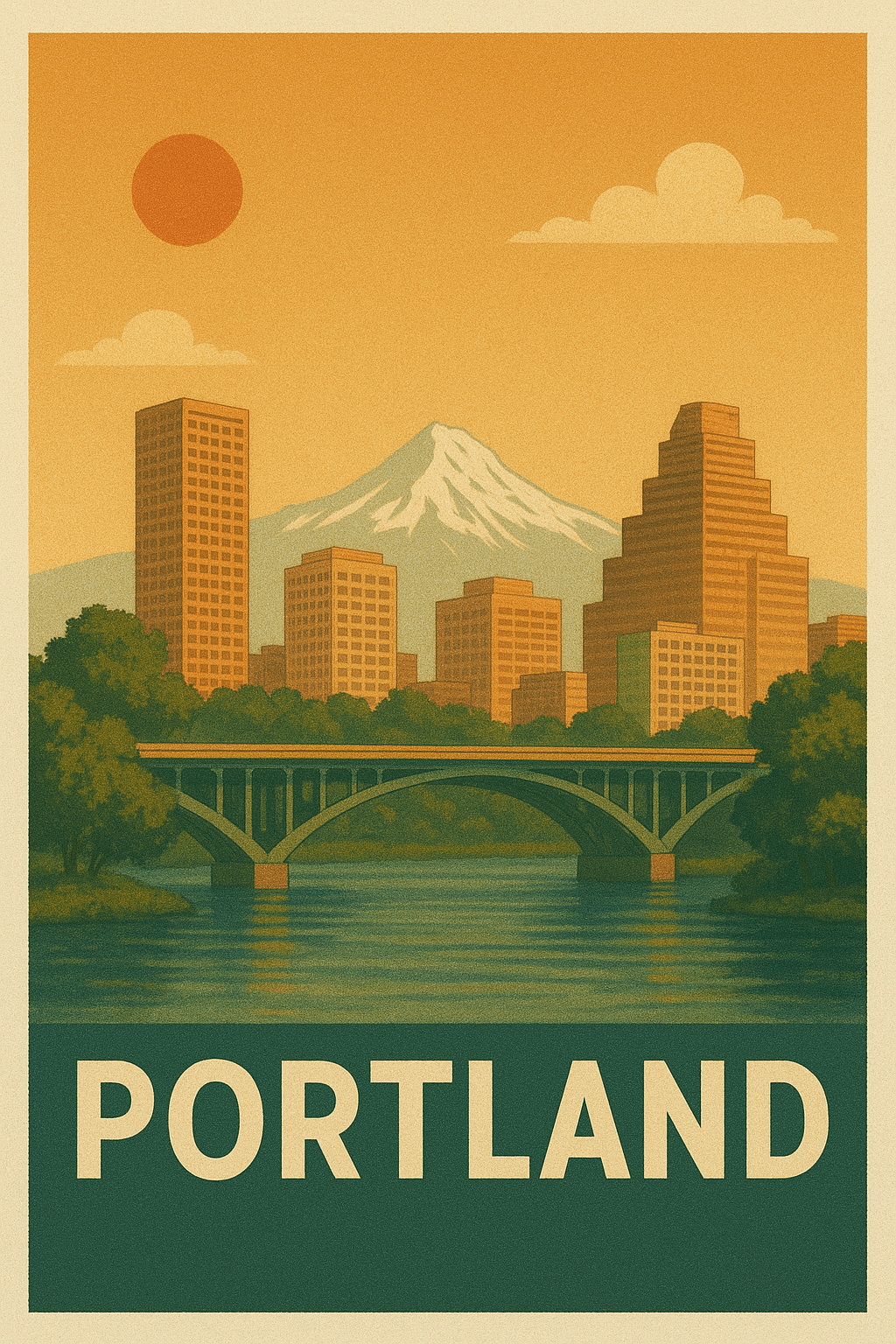Portland skyline